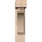 Ekena Millwork Legacy Block Smooth Bracket w/ Offset Brace, Douglas Fir, 5 1/2"W x 18"D x 22"H BKT0604X18X22LEC05SDF - alternate 4